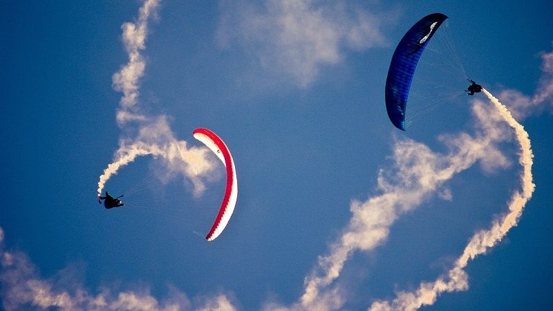 Полет на параплане