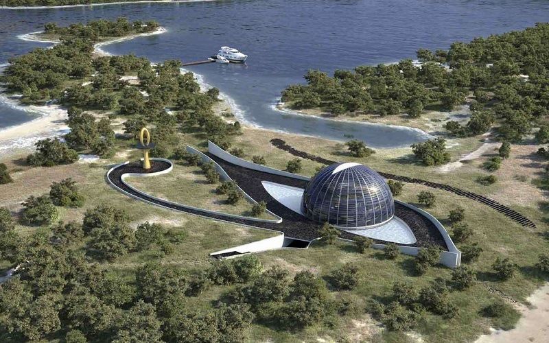 Особняк на острове Плайя де Клеопатра