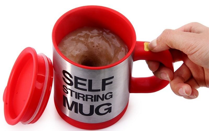 Кружка-мешалка для лентяев