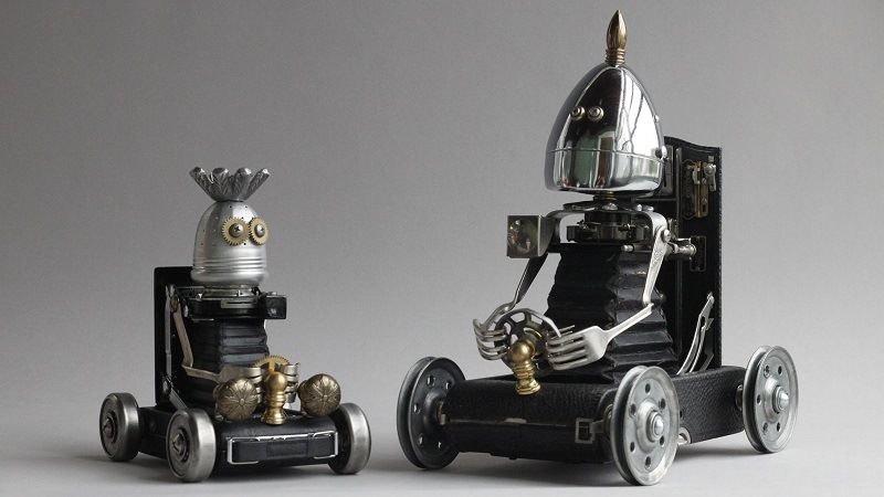 Металлические игрушки Брайана Мока из Портленда