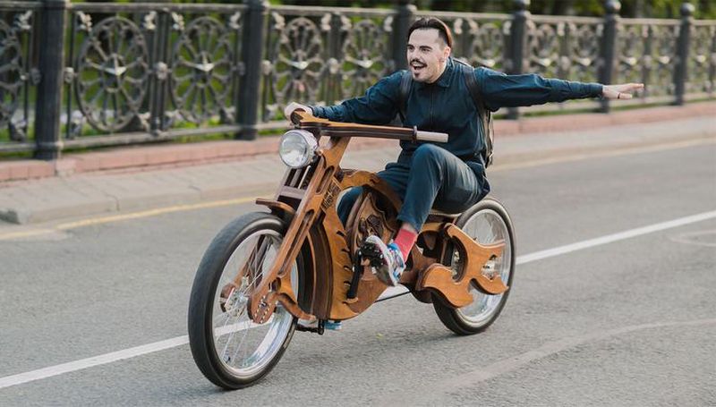 Деревянный велосипед 13 Craft