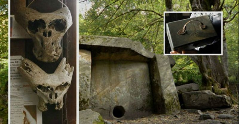 Шкатулка с черепами "Аненербе"