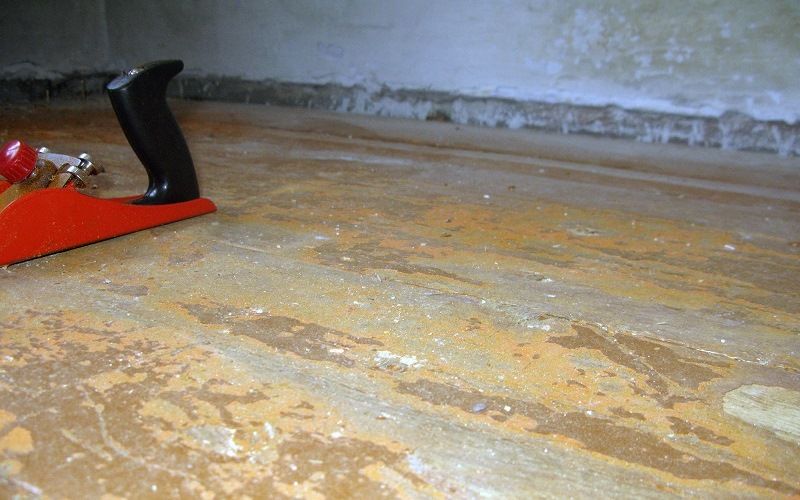 Подготовка пола перед укладкой ламината