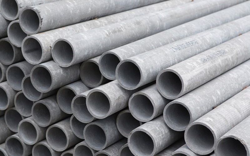 Обсадные трубы из оцинкованной стали или асбестоцемента