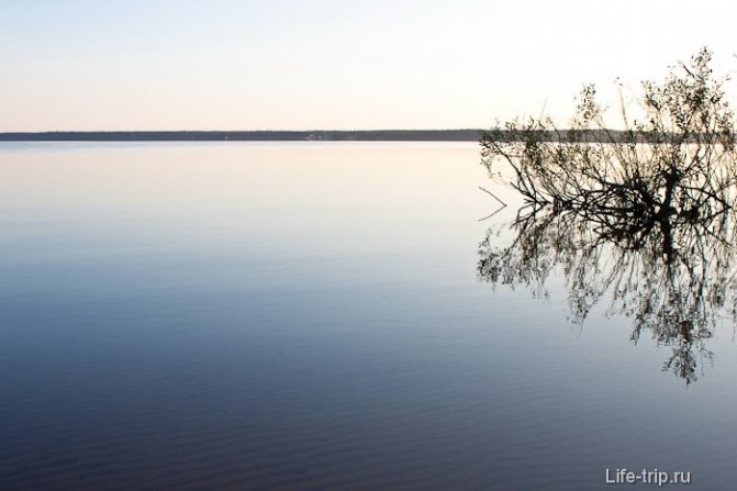 Утро. Озеро Волго.