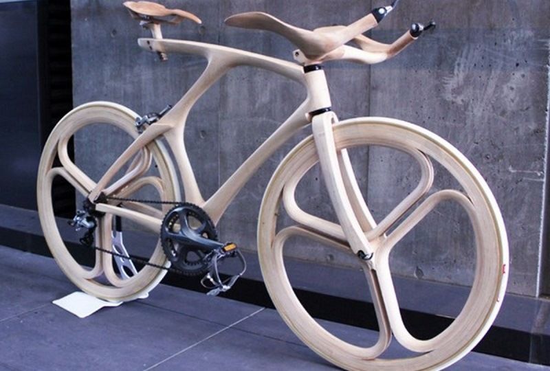 Деревянный велосипед Oshima